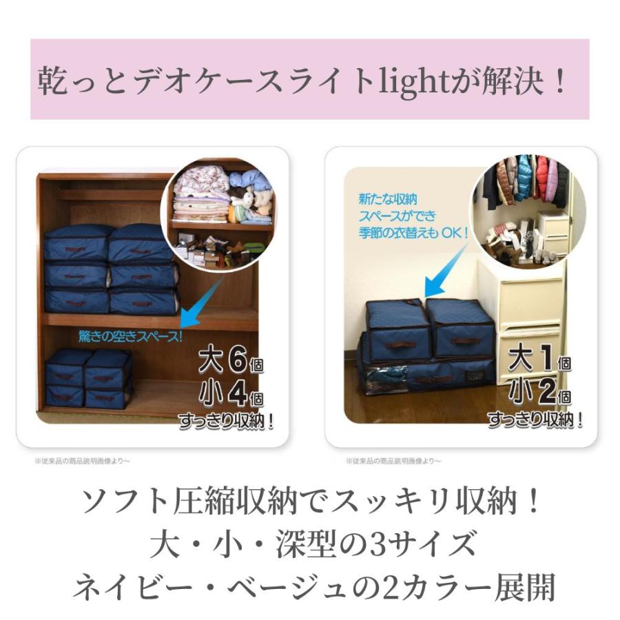 TEIJIN（テイジン） 深型2個セット 収納ケース 収納 ボックス 奥行52