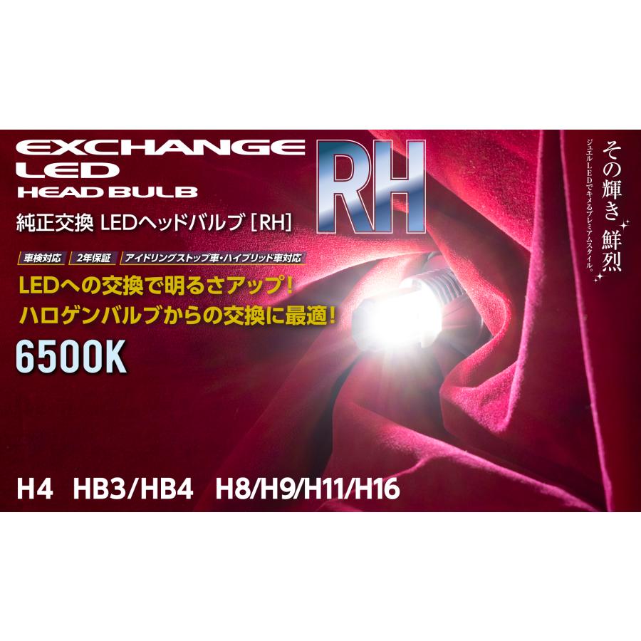 ヴァレンティ（VALENTI） LEDヘッド＆フォグバルブ RH HB3/4 6500K 