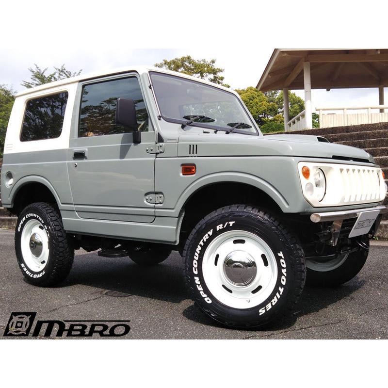 エムブロ オールドカントリー スチールホイール 64ジムニー JB64W 16