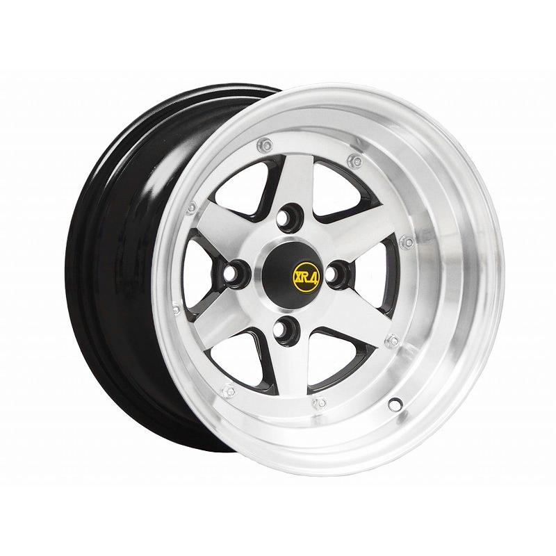 ロンシャン XR4 ブラックポリッシュ 14インチ 9J オフセット+-0 PCD114