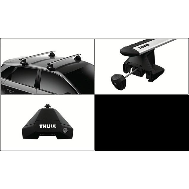 THULE スーリー 30プリウス ZVW30 7105 7123 5001 ルーフキャリア  