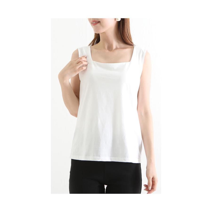 レディース インナー タンクトップ トップス 白 黒 2way Vネック ホワイト ブラック 肩紐隠し 綿 大人可愛い 大人 可愛い 30代 40代 50代 60代 サワアラモード Alas 02c005 Sawa A La Mode サワアラモード 通販 Yahoo ショッピング