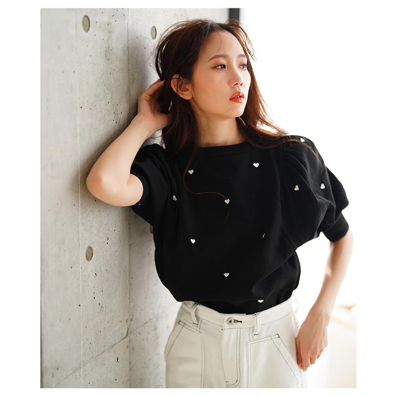 Sawa a la mode レディース トップス セーター プルオーバー 黒 Sawa a la mode レディース トップス セーター プルオーバー 黒
