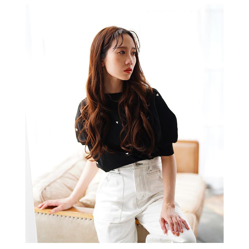 Sawa a la mode レディース トップス セーター プルオーバー 黒 Sawa a la mode レディース トップス セーター プルオーバー 黒