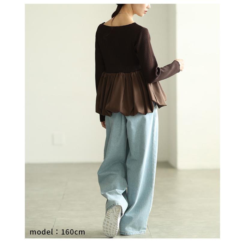 Sawa a la mode（サワアラモード） レディース トップス 異素材 ニット