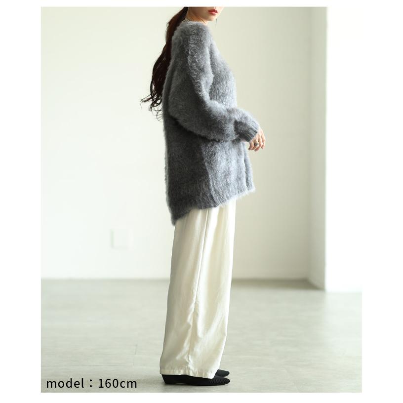 Sawa a la mode レディース トップス ニット セーター グレー