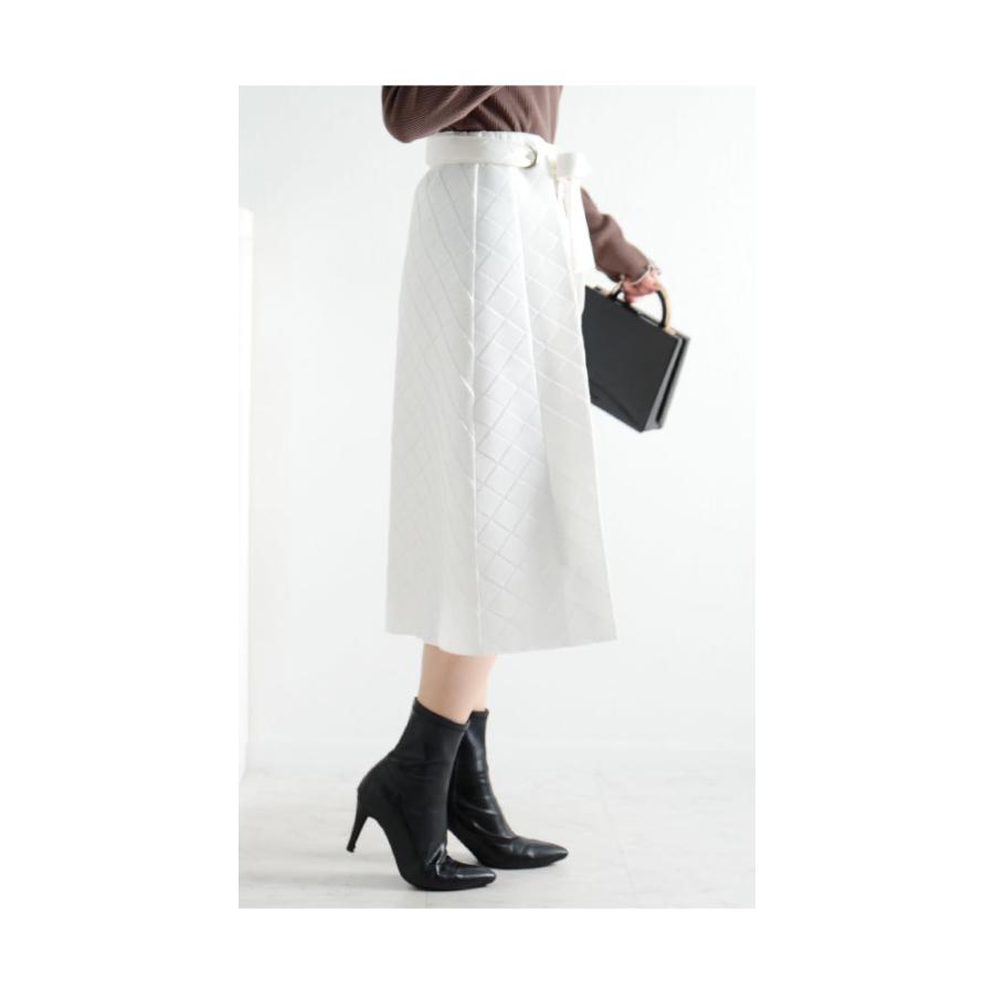 Sawa a la mode レディース ボトムス スカート 白 ホワイト 膝丈 Sawa a la mode レディース ボトムス スカート 白 ホワイト 膝丈