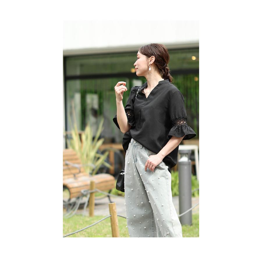 Sawa a la mode レディース トップス チュニック 黒 ブラック 白 Sawa a la mode レディース トップス チュニック 黒 ブラック 白