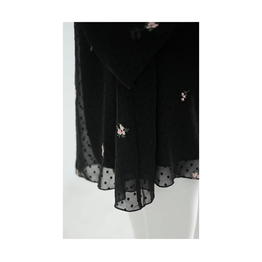 Sawa a la mode レディース トップス チュニック 黒 白 ブラック Sawa a la mode レディース トップス チュニック 黒 白 ブラック