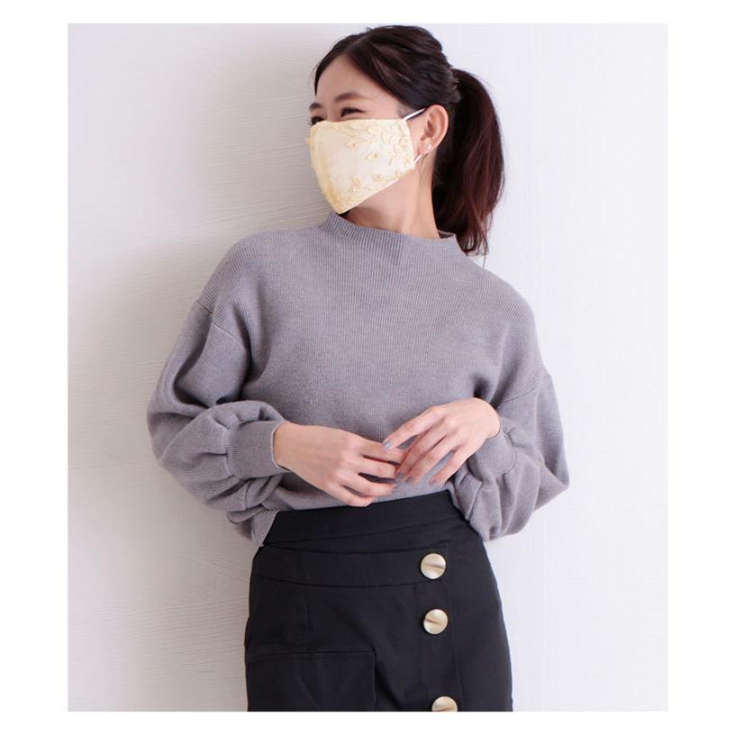 パール付きリーフ柄美麗レースマスク マスク 布マスク ファッションマスク 白 夏 レディース レディス サワアラモード 大人 可愛い 洋服 30代 40 代 50代 60代 Aljun 013 Sawa A La Mode サワアラモード 通販 Yahoo ショッピング