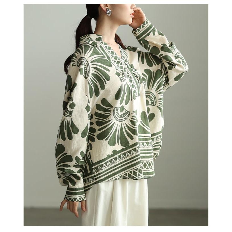 Sawa a la mode（サワアラモード） レディース チュニック 長袖