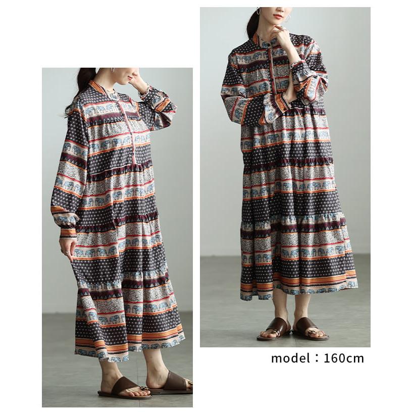 Sawa a la mode（サワアラモード） ワンピース レディース 長袖