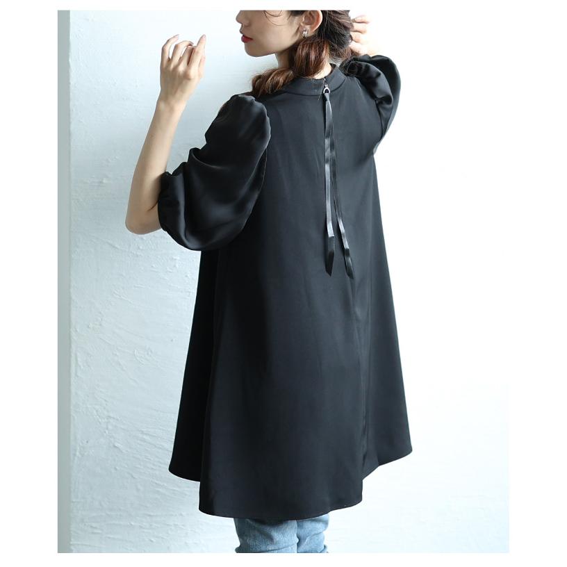 Sawa a la mode（サワアラモード） レディース チュニック 5分袖