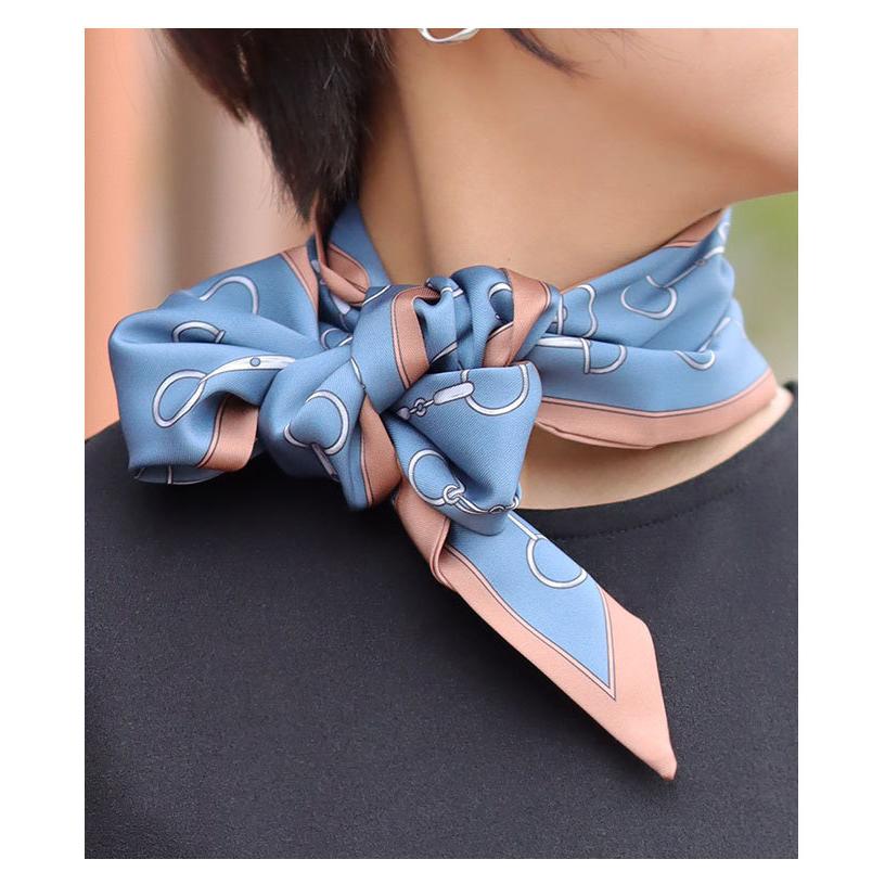 レディース 小物 スカーフ 青 ブルー アレンジ ボウタイ風 きれいめ 上品 夏服 大人可愛い 40代 レディースファッション 50代女性 ファッション 60代 ミセス Aljun 238 Sawa A La Mode サワアラモード 通販 Yahoo ショッピング