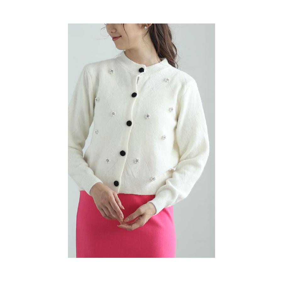 Sawa a la mode レディース トップス カーディガン ニット 黒 Sawa a la mode レディース トップス カーディガン ニット 黒