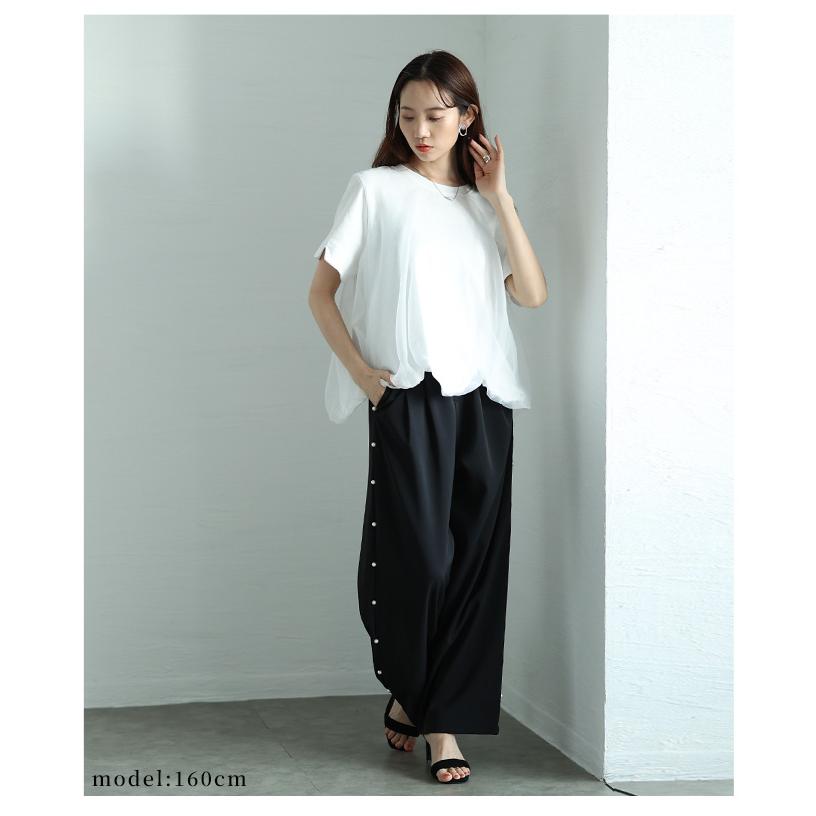 Sawa a la mode レディース トップス カットソー ブラック 黒