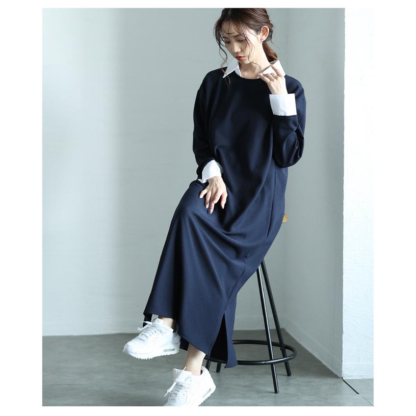 美品♡aloyoga アローヨガ トップス　ワンピース　ネイビー　紺色 ネイビー（紺）系 ALO Yoga(アロー) ワンピース(レディース