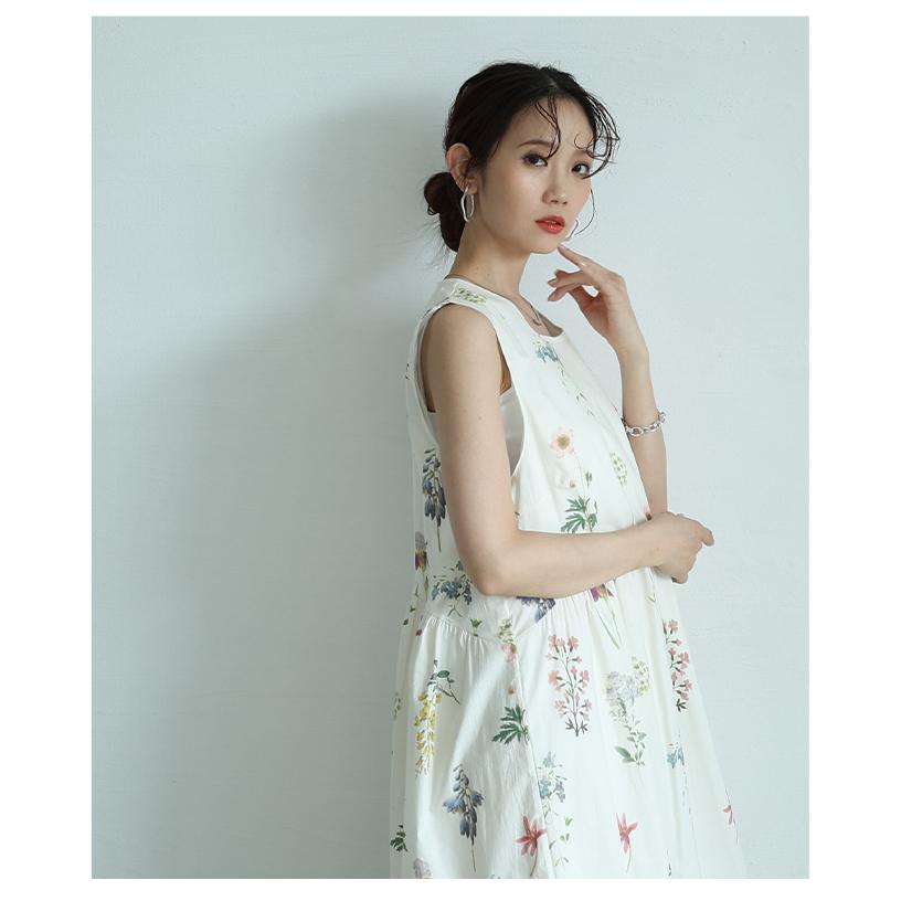 Sawa a la mode ワンピース レディース 花柄 ノースリーブ
