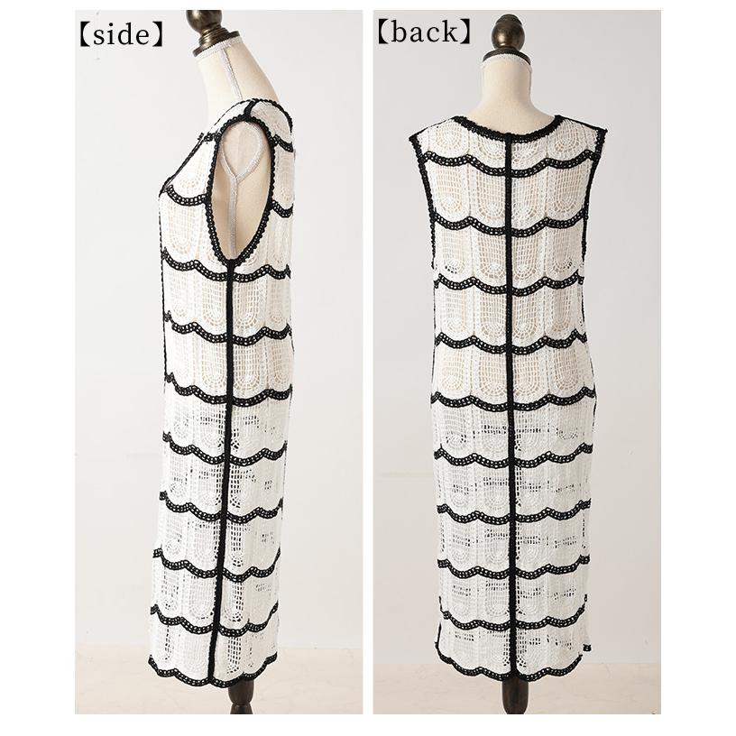 Sawa a la mode（サワアラモード） レディース ワンピース ジレ ベスト
