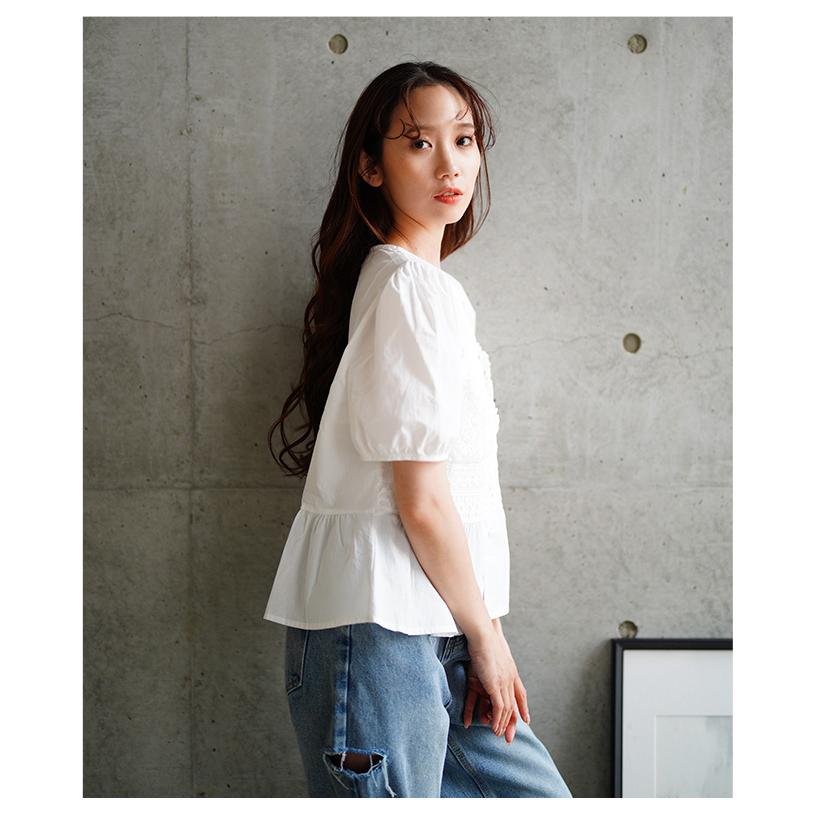 Sawa a la mode レディース トップス ブラウス シャツ 白 夏
