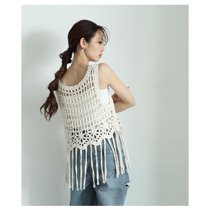 ❤佐藤繊維　新品　素敵な ニットワンピース 七分袖 ストライプ❤ FRAY I.D ワンピース シアーヘムラインニットワンピース