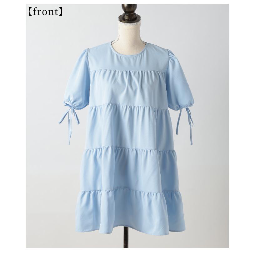 Sawa a la mode（サワアラモード） レディース チュニック ティアード