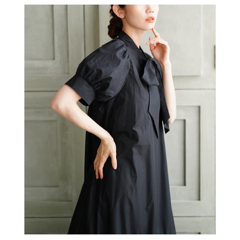 Sawa a la mode（サワアラモード） レディース ワンピース ブラック 黒