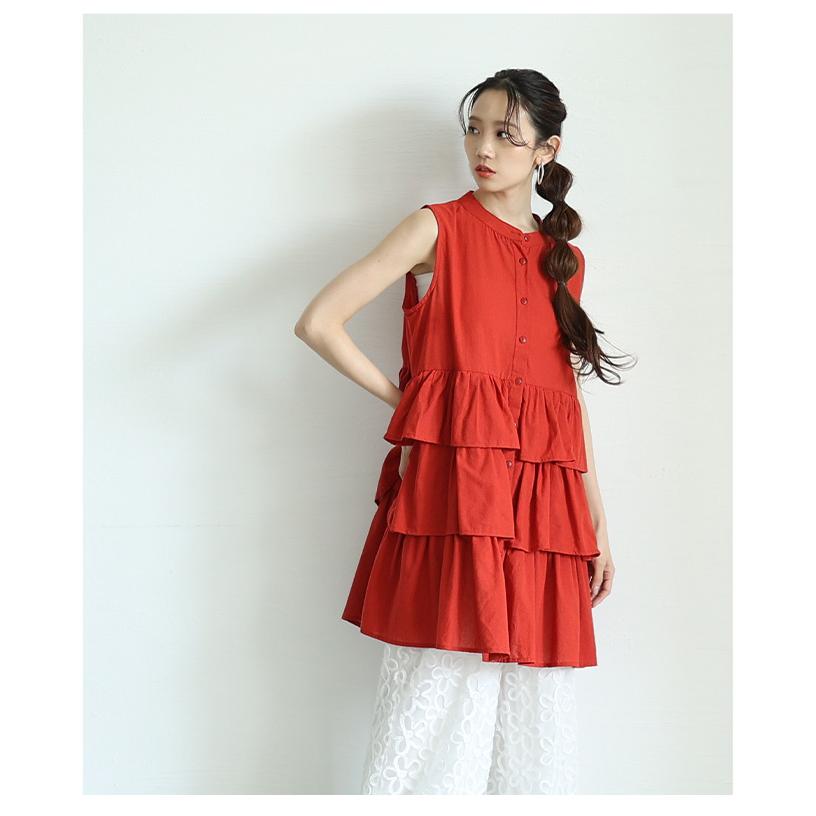 Sawa a la mode（サワアラモード） レディース チュニック ティアード