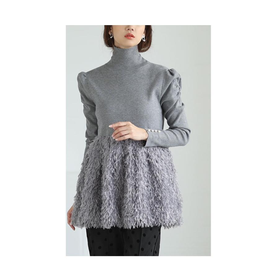 Sawa a la mode レディース トップス ニット セーター 黒 Sawa a la mode レディース トップス ニット セーター 黒