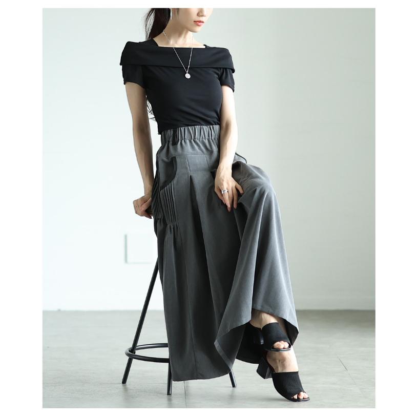 Sawa a la mode（サワアラモード） スカート レディース プリーツ 配色