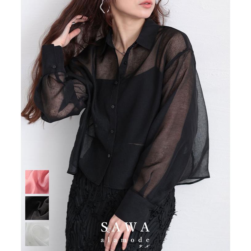 Sawa a la mode レディース トップス ブラウス シャツ ピンク