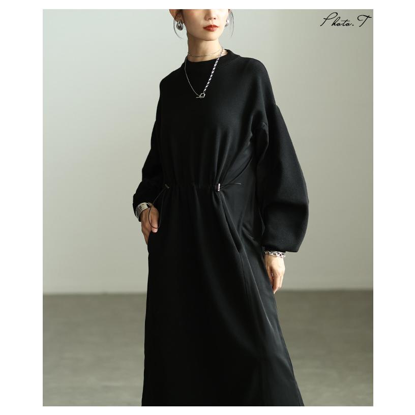 Sawa a la mode（サワアラモード） レディース ワンピース ブラック 黒