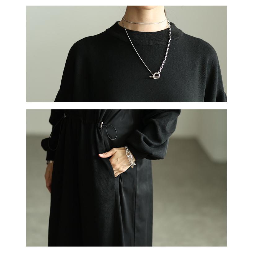 Sawa a la mode（サワアラモード） レディース ワンピース ブラック 黒
