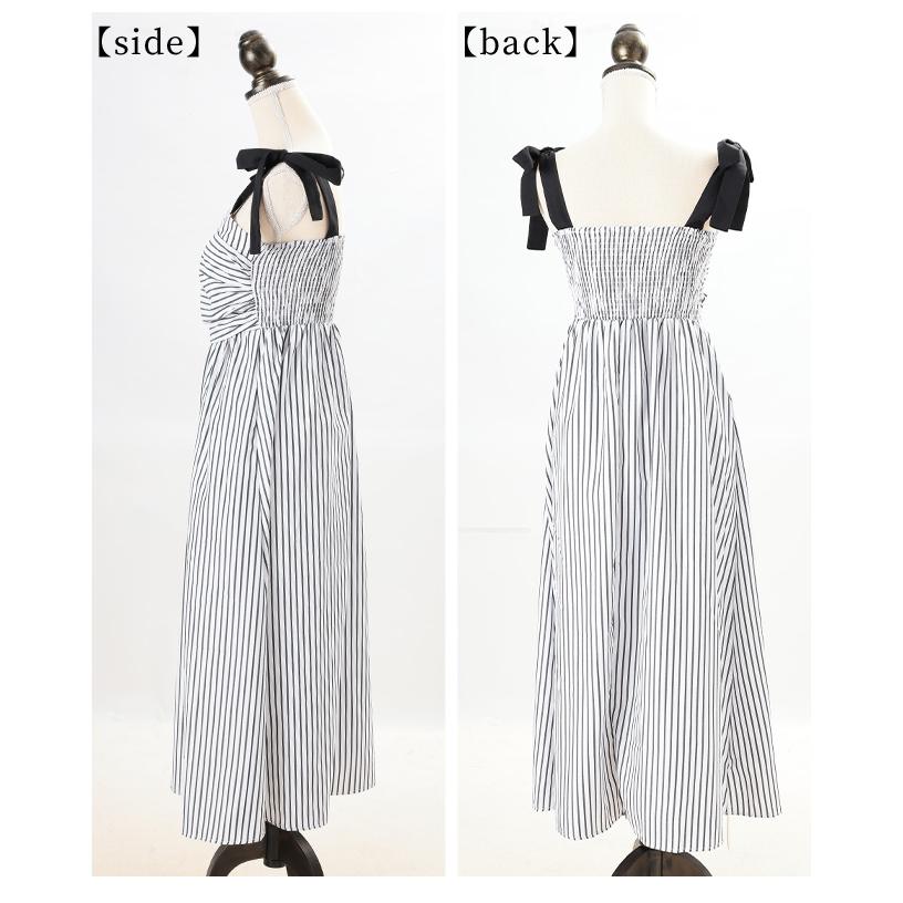 Sawa a la mode（サワアラモード） ワンピース レディース ストライプ