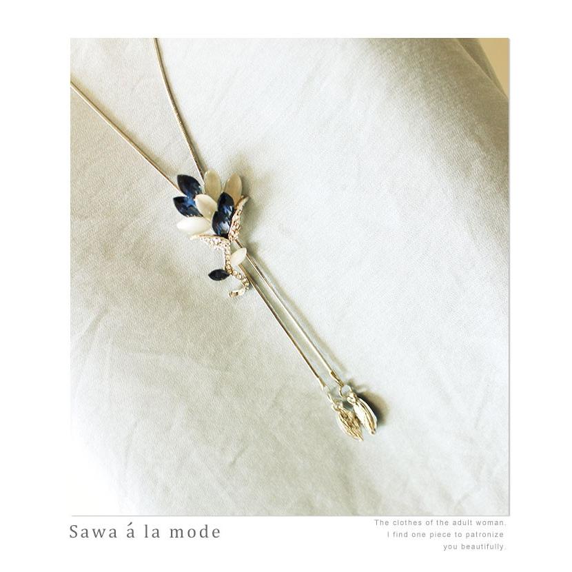 小物 青系 レディース レディス サワアラモード 洋服 30代 40代 50代 60代 Mode 3236 Sawa A La Mode サワアラモード 通販 Yahoo ショッピング