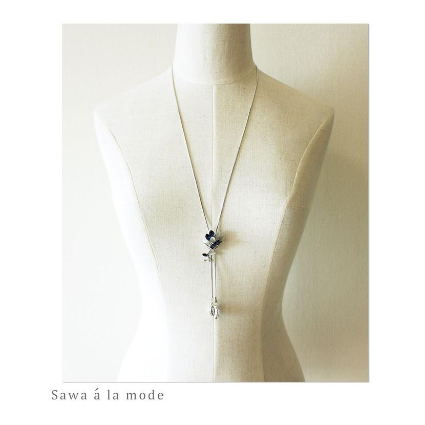 小物 青系 レディース レディス サワアラモード 洋服 30代 40代 50代 60代 Mode 3236 Sawa A La Mode サワアラモード 通販 Yahoo ショッピング