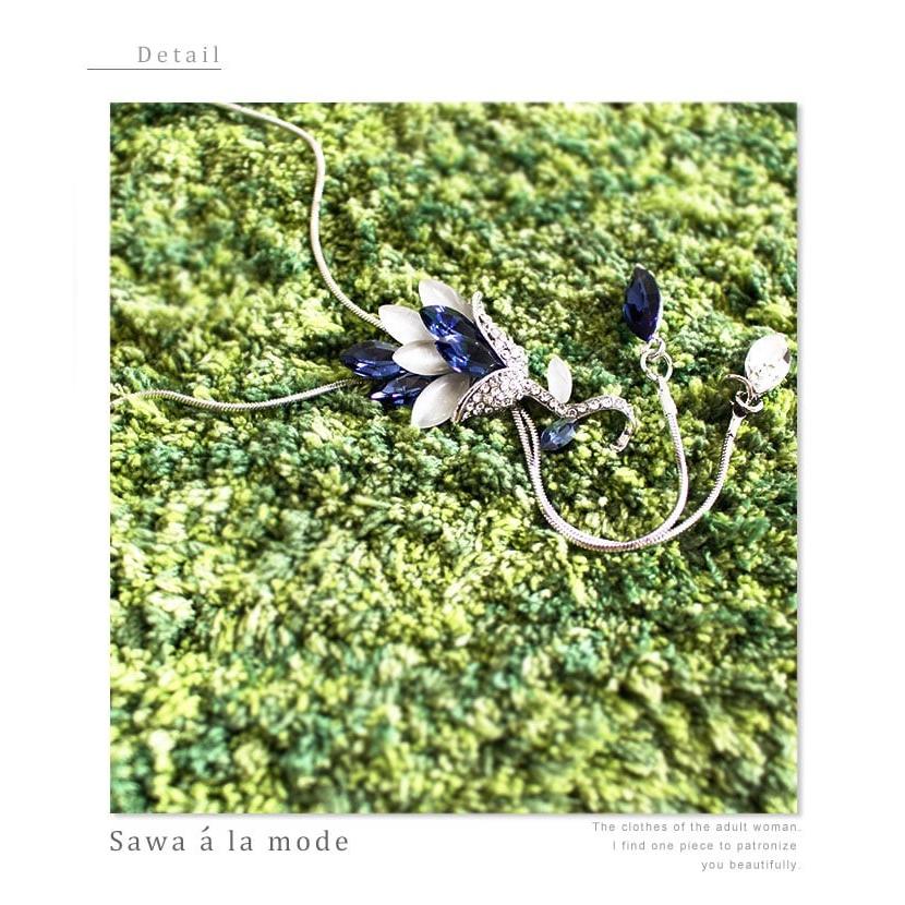 小物 青系 レディース レディス サワアラモード 洋服 30代 40代 50代 60代 Mode 3236 Sawa A La Mode サワアラモード 通販 Yahoo ショッピング