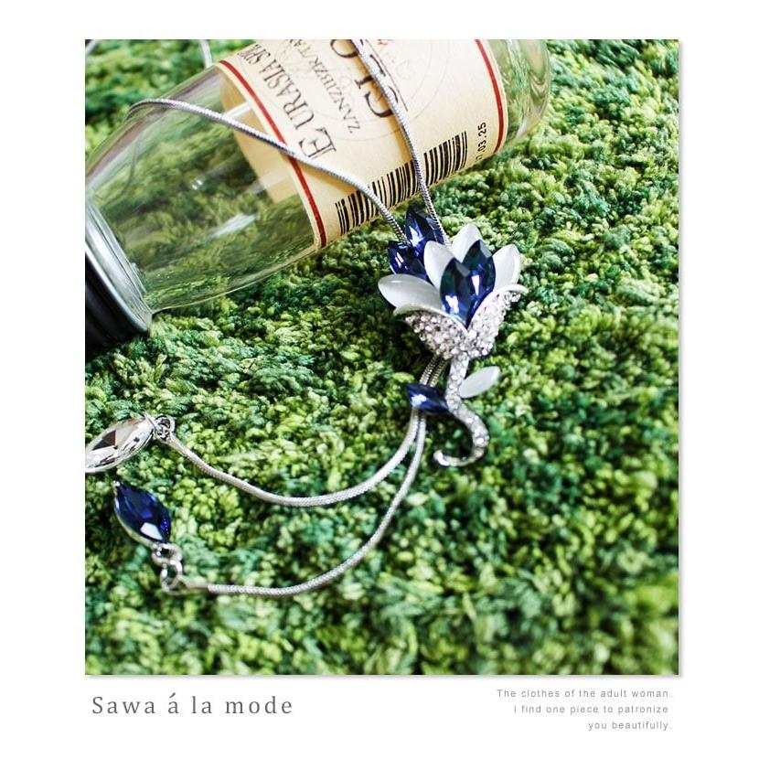 小物 青系 レディース レディス サワアラモード 洋服 30代 40代 50代 60代 Mode 3236 Sawa A La Mode サワアラモード 通販 Yahoo ショッピング