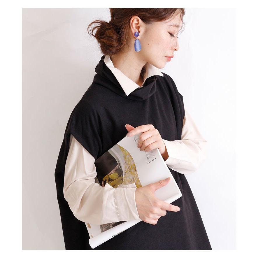 ワンピース ブラック フレンチスリーブ 秋 冬 オフィスカジュアル 体型カバー 同窓会 およばれ レディース レディス サワアラモード 洋服 30代 Mode 5456 Sawa A La Mode サワアラモード 通販 Yahoo ショッピング