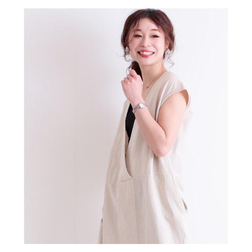 春コーデ ワンピース ベージュ ミモレ丈 麻 綿 春 夏 秋 お洒落 綺麗め カジュアル レディース レディス サワアラモード 大人 可愛い 洋服 30代 40代 50代 60代 Mode 60 Sawa A La Mode サワアラモード 通販 Yahoo ショッピング