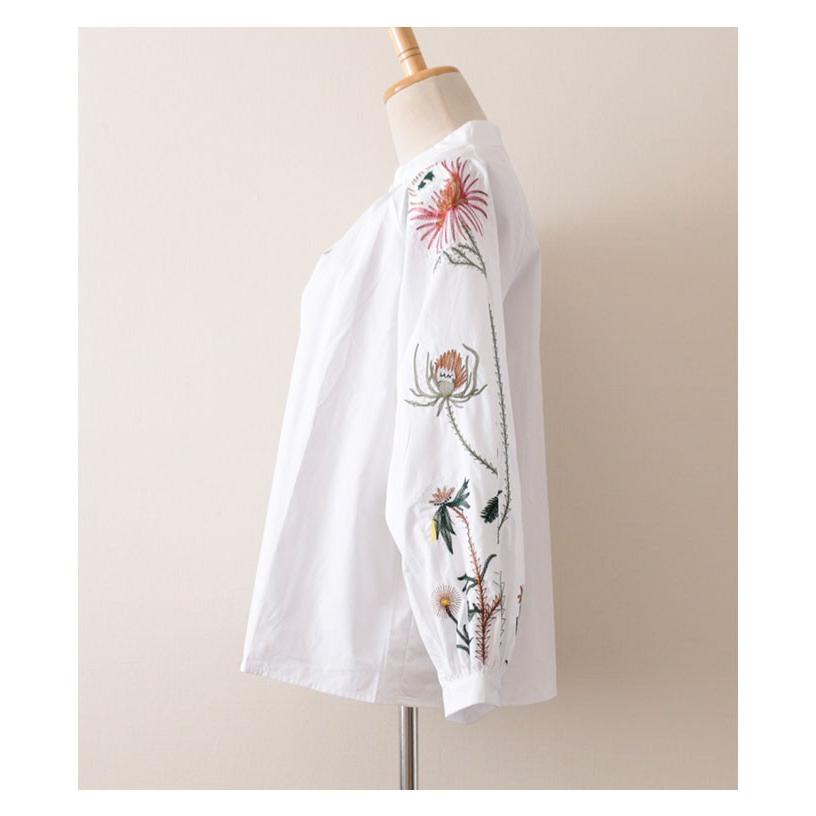 春コーデ トップス ホワイト 長袖 コットン 綿 春 お洒落 綺麗め カジュアル レディース レディス サワアラモード 大人 可愛い 洋服 30代 40代 50代 60代 Mode 63 Sawa A La Mode サワアラモード 通販 Yahoo ショッピング