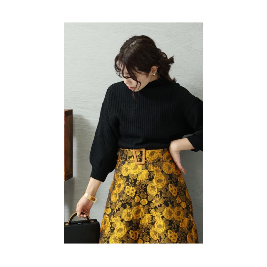 Sawa a la mode レディース トップス ニット セーター ぽわん袖 Sawa a la mode レディース トップス ニット セーター ぽわん袖