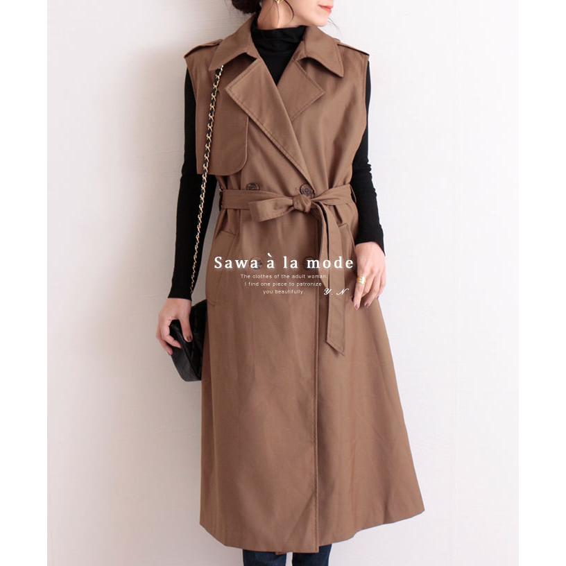 ワンピース レディース ベスト セット カーキ 春 秋 冬 お洒落 綺麗め カジュアル レディース 大人可愛い 大人 可愛い 30代 40代 50代 60代 サワアラモード Mode 6864 Sawa A La Mode サワアラモード 通販 Yahoo ショッピング