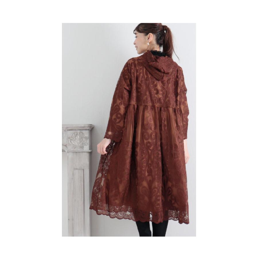 Sawa a la mode レディース アウター コート 赤 レッド 黒 ブラック 茶 