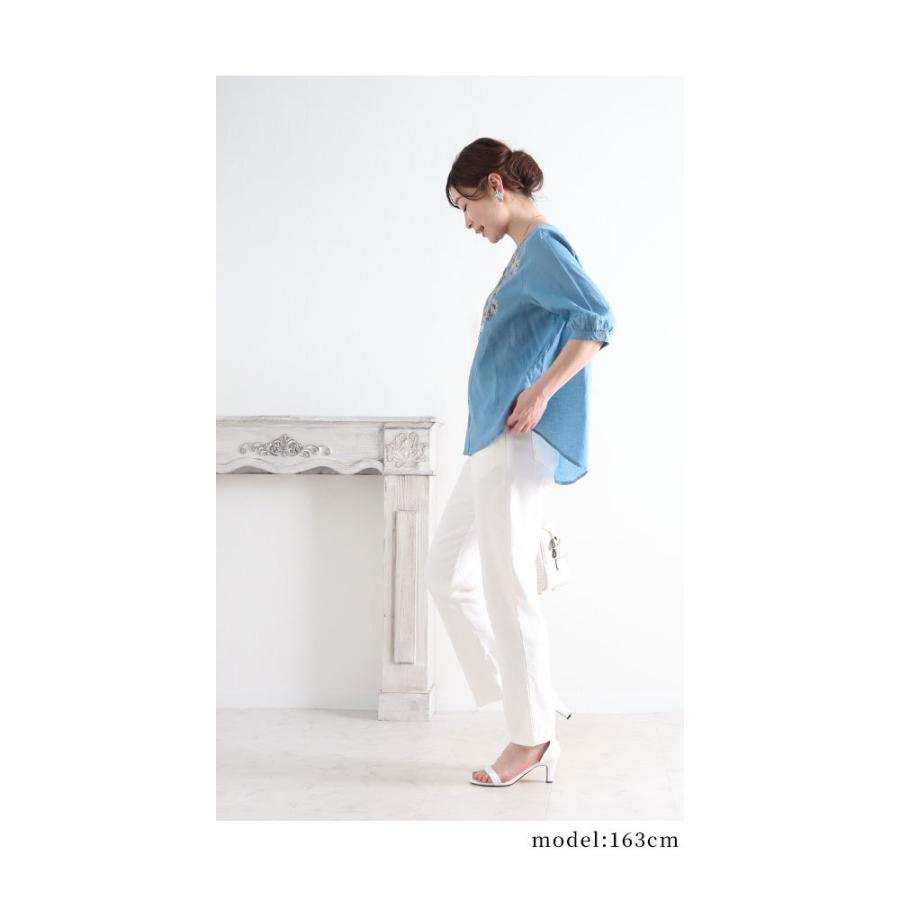Sawa a la mode レディース トップス ブラウス シャツ ブルー 5 Sawa a la mode レディース トップス ブラウス シャツ ブルー 5