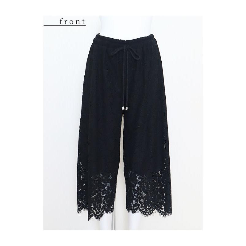 80%引き！美品　ポストカード 美品✳︎黒レディ一スダウンウィンタ一ウェアパンツ Sawa a la mode レディース ボトムス パンツ インナー 黒