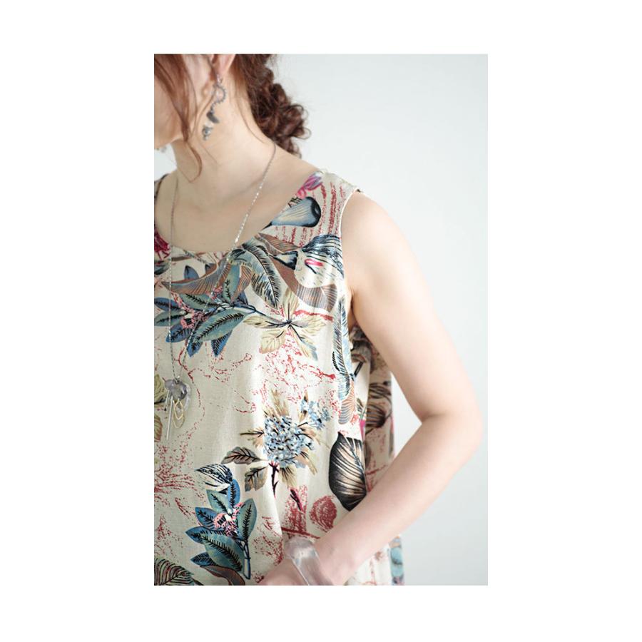 Sawa a la mode レディース ワンピース 花柄 ロング丈 Sawa a la mode レディース ワンピース 花柄 ロング丈