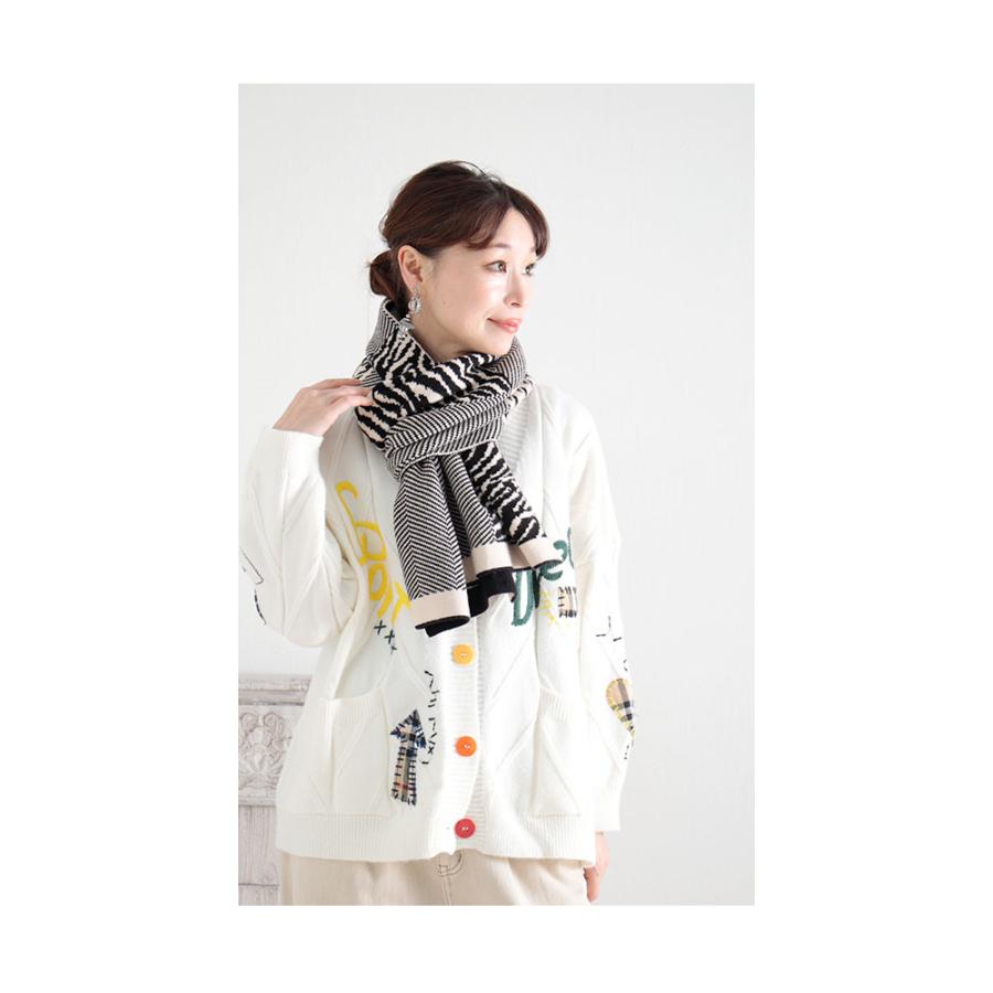Sawa a la mode レディース 小物 ストール マフラー ニット Sawa a la mode レディース 小物 ストール マフラー ニット