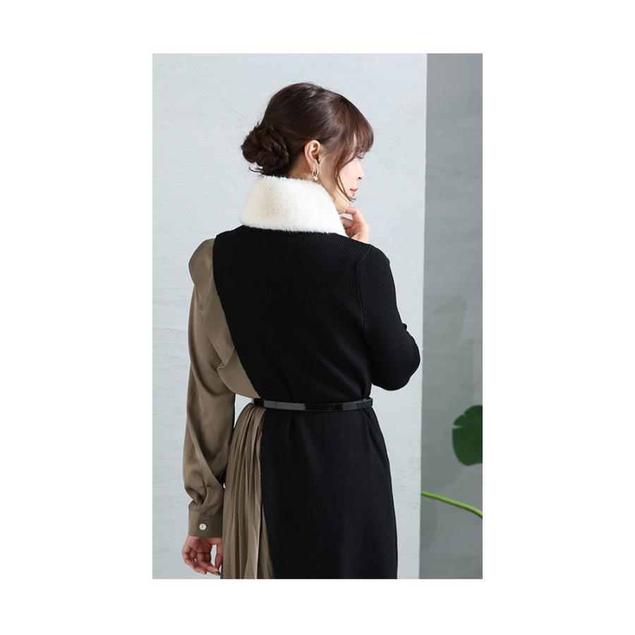 Sawa a la mode レディース 小物 マフラー ストール 黒 ティ Sawa a la mode レディース 小物 マフラー ストール 黒 ティ