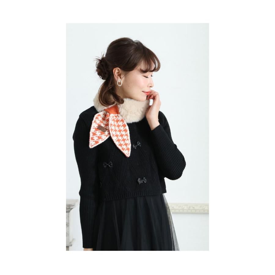 Sawa a la mode レディース 小物 マフラー ストール 黒 ティ Sawa a la mode レディース 小物 マフラー ストール 黒 ティ